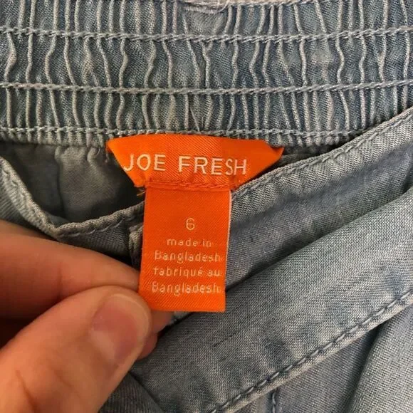 JOE FRESH Chambray Shorts 6 - Picture 6 of 6